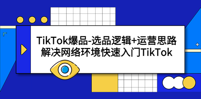 【副业项目5724期】TikTok爆品-选品逻辑+运营思路：解决网络环境快速入门TikTok缩略图